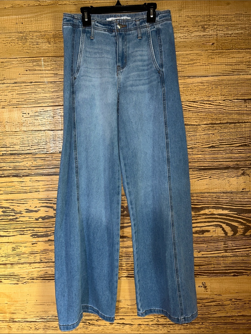 Celebrity Pink | Light Wash Wide Leg Jeans